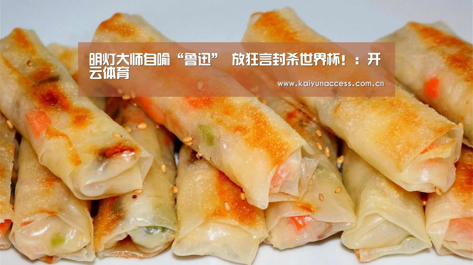 明灯大师自喻“鲁迅” 放狂言封杀世界杯!:开云体育(图4) 开云体育官方入口